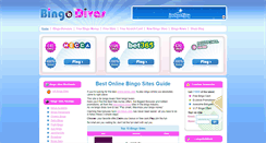 Desktop Screenshot of bingodivas.co.uk